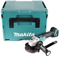 Makita DGA 504 ZJ Akku Winkelschleifer 18V 125mm Brushless Solo + Makpac - Ohne Akku, Ohne Ladegerät -Winkelschleifer & Mauernutfräsen Verkäufe 36861052 3