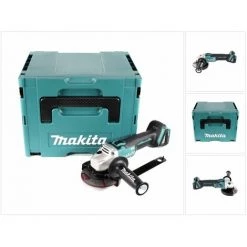 Makita DGA 504 ZJ Akku Winkelschleifer 18V 125mm Brushless Solo + Makpac - Ohne Akku, Ohne Ladegerät -Winkelschleifer & Mauernutfräsen Verkäufe 36861052 5