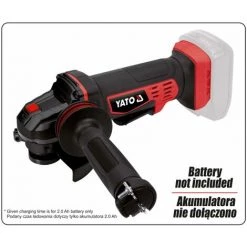 Winkelschleifer Mit 2,0Ah Li-Ion Akku 18V 125mm YATO -Winkelschleifer & Mauernutfräsen Verkäufe 36949587 3