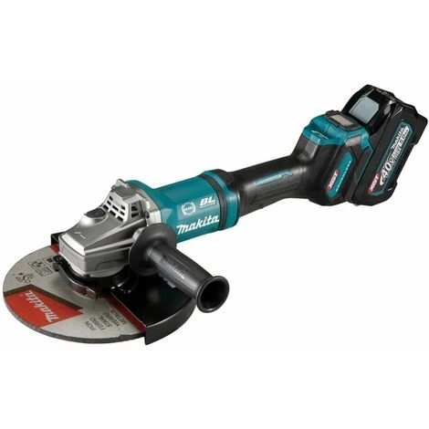 MAKITA 40V Max. Akku-Winkelschleifer GA038GT201 | 2 Akkus5,0 Ah + Ladegerät Im Transportkoffer 1 MAKITA 40V Max. Akku-Winkelschleifer GA038GT201 | 2 Akkus5,0 Ah + Ladegerät Im Transportkoffer