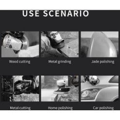 HAPPYSHOPPING Lithium Elektrischer Bürstenloser Wiederaufladbarer Winkelschleifer Elektrischer Winkelschleifer Haushaltspoliermaschine Winkelschleifer Multifunktionale Schleif- Und Schneidemaschine,Winkelschleifer Set Mit EU-Stecker 7 HAPPYSHOPPING Lithium Elektrischer Bürstenloser Wiederaufladbarer Winkelschleifer Elektrischer Winkelschleifer Haushaltspoliermaschine Winkelschleifer Multifunktionale Schleif- Und Schneidemaschine,Winkelschleifer Set Mit EU-Stecker -Winkelschleifer & Mauernutfräsen Verkäufe 37038094 3