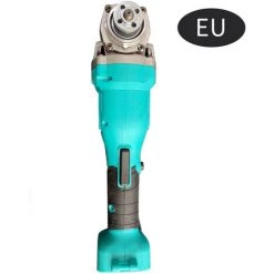 HAPPYSHOPPING Lithium Elektrischer Bürstenloser Wiederaufladbarer Winkelschleifer Elektrischer Winkelschleifer Haushaltspoliermaschine Winkelschleifer Multifunktionale Schleif- Und Schneidemaschine,Winkelschleifer Set Mit EU-Stecker