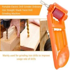 HAPPYSHOPPING Tragbarer Elektrischer Bohrerschleifer Gewöhnliche Eisen-Zylinder-Spiralbohrer-Schleifmaschine -Winkelschleifer & Mauernutfräsen Verkäufe 37039931 4