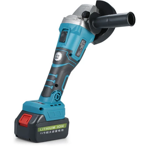 HAPPYSHOPPING Multifunktionaler Bürstenloser Winkelschleifer Lithium-Winkelschleifer Elektrischer Winkelschleifer Winkelschleifer,4500mAh 2 HAPPYSHOPPING Multifunktionaler Bürstenloser Winkelschleifer Lithium-Winkelschleifer Elektrischer Winkelschleifer Winkelschleifer,4500mAh – Bild 2