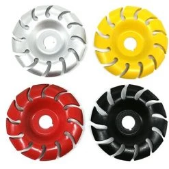 HAPPYSHOPPING 65 MM 12 Gänge Holzbearbeitung Teetablett Wurzelschnitzerei Kohlenstoffstahl Schnelles Polieren Greaving Teetablett Klinge,Silber -Winkelschleifer & Mauernutfräsen Verkäufe 37407899 5