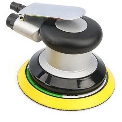 HAPPYSHOPPING 5'' Pneumatischer Schleifer Pneumatischer Polierer Air Sander Air Palm Schwingschleifer Grinder Palm Sander Schleifmaschine Werkzeug,5 Zoll - 5 Zoll