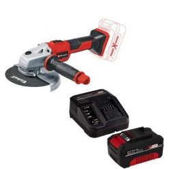 Einhell Akku-Winkelschleifer AXXIO Kit Inkl. 4,0Ah Und Ladegerät