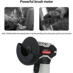 HAPPYSHOPPING Akku-Mini-Winkelschleifer 12V Elektrischer Schleifer 3-Zoll-Schleifer Polierer Vielseitiger Scheibenschleifer Schleifmaschine 19500 U / Min Mit Schutzscheibenschutz,EU-Stecker 9 HAPPYSHOPPING Akku-Mini-Winkelschleifer 12V Elektrischer Schleifer 3-Zoll-Schleifer Polierer Vielseitiger Scheibenschleifer Schleifmaschine 19500 U / Min Mit Schutzscheibenschutz,EU-Stecker -Winkelschleifer & Mauernutfräsen Verkäufe 38696499 5