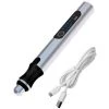 ASUPERMALL Tragbarer Gravierstift Mini Bohrmaschine LED-Geschwindigkeitsanzeige Schnitzstift Graviermaschine Weitere Grabwerkzeuge Wiederaufladbare Schleifmaschine
