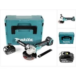 Makita DGA 504 T1J Akku Winkelschleifer 18V 125mm Brushless + 1x Akku 5,0Ah + Makpac - Ohne Ladegerät 9 Makita DGA 504 T1J Akku Winkelschleifer 18V 125mm Brushless + 1x Akku 5,0Ah + Makpac - Ohne Ladegerät -Winkelschleifer & Mauernutfräsen Verkäufe 39323014 5