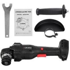 MANTA 125 Mm Akku-Winkelschleifer Brushless Schwarz (Ohne Akku) -Winkelschleifer & Mauernutfräsen Verkäufe 40344191 3