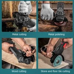 MANTA 125 Mm Akku-Winkelschleifer Brushless Schwarz (Ohne Akku) -Winkelschleifer & Mauernutfräsen Verkäufe 40344191 5