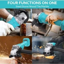 MANTA Akku Winkelschleifer 18V 125mm Trennschleifer Schleifmaschine (Ohne Akku) -Winkelschleifer & Mauernutfräsen Verkäufe 40357933 5