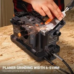 TACKLIFE Multifunktions-Tischschleifer, 200W / 1,67A Spitzer Mit Flexibler Welle, 6 Variable Geschwindigkeiten, Elektrisches Schleifwerkzeug Für Bohrer, Messer, Meißel, Meißel Und Äxte, Drehwerkzeug, DIY MBG01A 7 TACKLIFE Multifunktions-Tischschleifer, 200W / 1,67A Spitzer Mit Flexibler Welle, 6 Variable Geschwindigkeiten, Elektrisches Schleifwerkzeug Für Bohrer, Messer, Meißel, Meißel Und Äxte, Drehwerkzeug, DIY MBG01A -Winkelschleifer & Mauernutfräsen Verkäufe 40459744 3