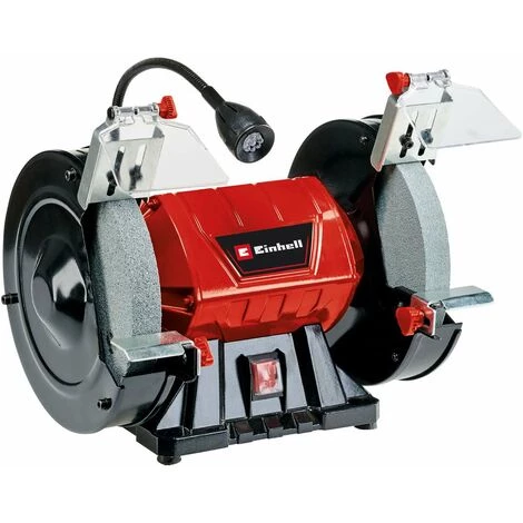 Einhell Doppelschleifer TC-BG 200 L Funkenschutzgläser Spielfrei Ink. Grob- Und Feinschleifscheibe 1 Einhell Doppelschleifer TC-BG 200 L Funkenschutzgläser Spielfrei Ink. Grob- Und Feinschleifscheibe