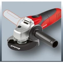 Einhell Winkelschleifer TC-AG 115 (500 W, Scheibe 115 Mm, Schutzhaube, Ohne Trennscheibe) 8 Einhell Winkelschleifer TC-AG 115 (500 W, Scheibe 115 Mm, Schutzhaube, Ohne Trennscheibe) -Winkelschleifer & Mauernutfräsen Verkäufe 40903376 4