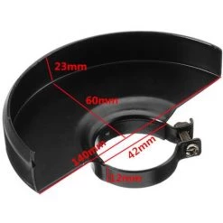 MAEREX Schwarzer Schneidemaschinen-Basismetallradschutz-Sicherheitsschutzabdeckung Für 125-Winkelschleifer -Winkelschleifer & Mauernutfräsen Verkäufe 41018360 4