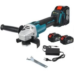 MAEREX 125mm Akku-Winkelschleifer Trennschleifer Schleifmaschine Mit 2 Akkus + Ladegerät
