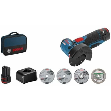 Bosch GWS 12V-76 Professional Akku-Winkelschleifer 1 Bosch GWS 12V-76 Professional Akku-Winkelschleifer