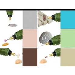 ILoveMilan Elektrische Schleifmaschine Bohrmaschine DIY Carving Reinigung Mini Elektrisches Set Polierwerkzeug A 7 ILoveMilan Elektrische Schleifmaschine Bohrmaschine DIY Carving Reinigung Mini Elektrisches Set Polierwerkzeug A -Winkelschleifer & Mauernutfräsen Verkäufe 41531637 3