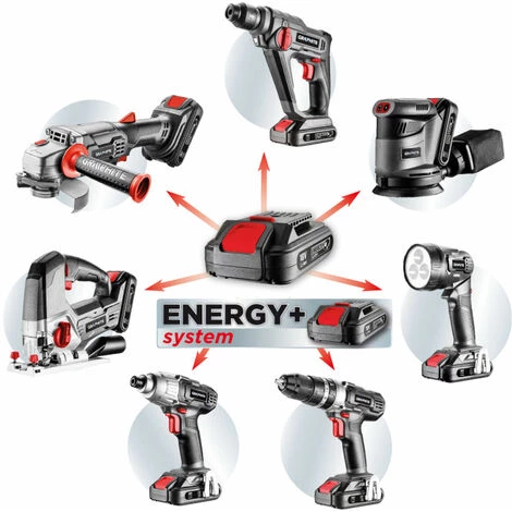 Graphite Akku-Winkelschleifer 115 Mm Energy+, 18V Li-Ion, Ohne Akku 4 Graphite Akku-Winkelschleifer 115 Mm Energy+, 18V Li-Ion, Ohne Akku – Bild 4
