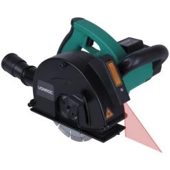VONROC Mauernutfräse Mit Laser - 1700W - 150mm - Inklusive 4 Diamantscheiben, Staubsaugeradapter Und Aufbewahrungsbeutel -Winkelschleifer & Mauernutfräsen Verkäufe 42801019 3