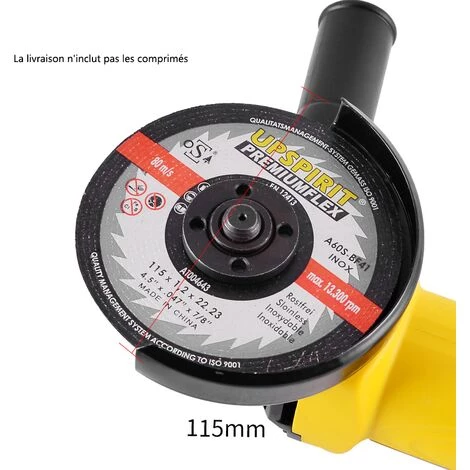 ILoveMilan Winkelschleifer Haushaltsschleifer Schneidschleifer Elektrowerkzeugschleifer 115 Winkelschleifer 2 ILoveMilan Winkelschleifer Haushaltsschleifer Schneidschleifer Elektrowerkzeugschleifer 115 Winkelschleifer – Bild 2