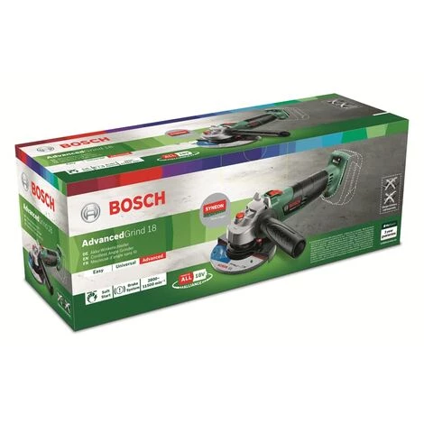 ROBERT BOSCH GMBH Bosch Akku Winkelschleifer AdvancedGrind 18 Ohne Akku, 18 V, 125 Mm, Im Karton 5 ROBERT BOSCH GMBH Bosch Akku Winkelschleifer AdvancedGrind 18 Ohne Akku, 18 V, 125 Mm, Im Karton – Bild 5