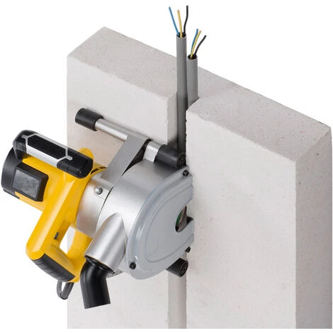 VARO Mauernutfräse 1800 W 2+ 8 Diamanttrennscheiben Mauerfräse Wandfräse Schlitzfräse 4 VARO Mauernutfräse 1800 W 2+ 8 Diamanttrennscheiben Mauerfräse Wandfräse Schlitzfräse – Bild 4