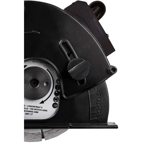 VONROC Mauernutfräse Mit Laser - 1700W - 150mm - Inklusive 6 Diamantscheiben, Staubsaugeradapter Und Aufbewahrungsbeutel 4 VONROC Mauernutfräse Mit Laser - 1700W - 150mm - Inklusive 6 Diamantscheiben, Staubsaugeradapter Und Aufbewahrungsbeutel – Bild 4