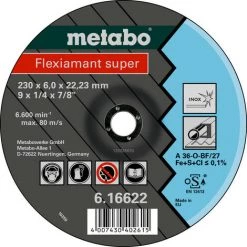 Metabo Flexiamant Super 115x6,0x22,2 Inox, 616739000