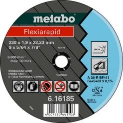 Metabo Flexiarapid 105x1,6x16,0 Inox, 616180000