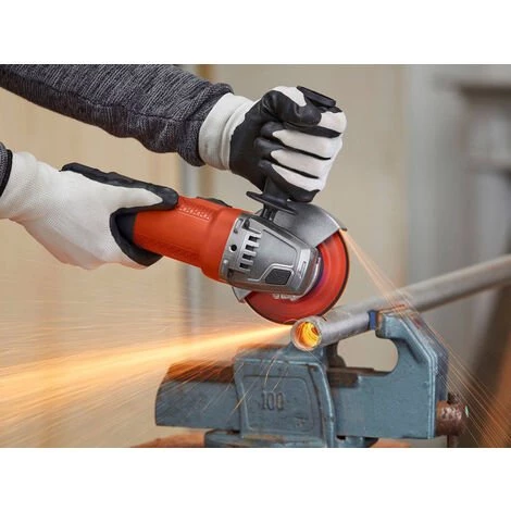 BLACK & DECKER BLACK+DECKER BEG120 Einhand Winkelschleifer 800W Ø 115 Mm Mit Sanftanlauf 2 BLACK & DECKER BLACK+DECKER BEG120 Einhand Winkelschleifer 800W Ø 115 Mm Mit Sanftanlauf – Bild 2