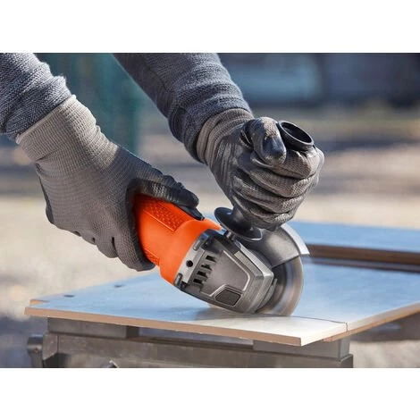 BLACK & DECKER BLACK+DECKER BEG120 Einhand Winkelschleifer 800W Ø 115 Mm Mit Sanftanlauf 3 BLACK & DECKER BLACK+DECKER BEG120 Einhand Winkelschleifer 800W Ø 115 Mm Mit Sanftanlauf – Bild 3