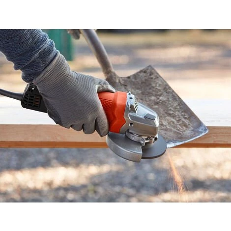 BLACK & DECKER BLACK+DECKER BEG120 Einhand Winkelschleifer 800W Ø 115 Mm Mit Sanftanlauf 4 BLACK & DECKER BLACK+DECKER BEG120 Einhand Winkelschleifer 800W Ø 115 Mm Mit Sanftanlauf – Bild 4