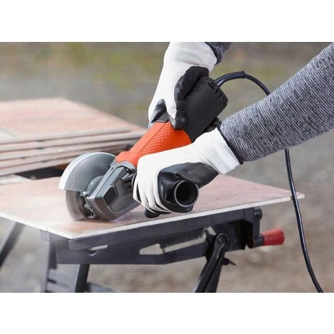 BLACK & DECKER BLACK+DECKER BEG120 Einhand Winkelschleifer 800W Ø 115 Mm Mit Sanftanlauf 5 BLACK & DECKER BLACK+DECKER BEG120 Einhand Winkelschleifer 800W Ø 115 Mm Mit Sanftanlauf – Bild 5
