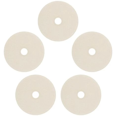 MSW 5er Set Kehlnahtscheiben Schleifscheiben Polierscheiben Ø 150 Mm Vlies - Weiß 3 MSW 5er Set Kehlnahtscheiben Schleifscheiben Polierscheiben Ø 150 Mm Vlies - Weiß – Bild 3