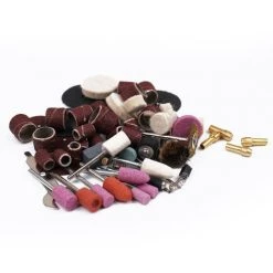 HAPPYSHOPPING 180W Handheld Elektrisches Schleifwerkzeug-Set Mini Tragbarer Drehbohrer Schleifer Vielseitig Schneiden Polieren Schleifmaschine Bits Gravierwerkzeuge Kit Mit Zubehör DIY Kits,EU-Stecker - EU-Stecker -Winkelschleifer & Mauernutfräsen Verkäufe 47883216 3