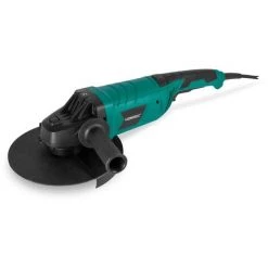 VONROC Winkelschleifer 2400W - 230mm - Sanftanlauf - Drehbarer Griff - Inkl. Zusatzhandgriff Und 3m Gummikabel -Winkelschleifer & Mauernutfräsen Verkäufe 48830305 5