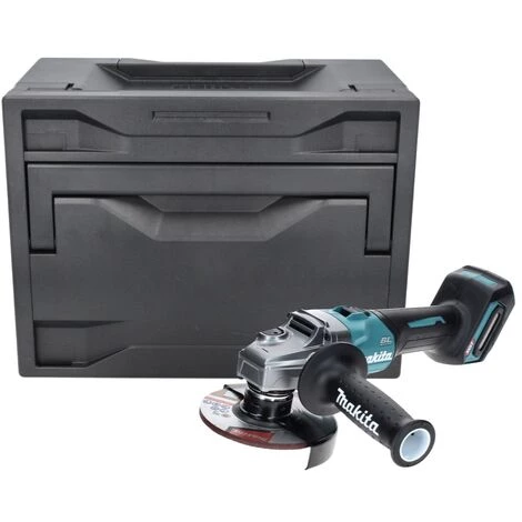 Makita GA 008 GZ01X Akku Winkelschleifer 40 V Max. 125 Mm Brushless XGT + Makbox - Ohne Akku, Ohne Ladegerät 2 Makita GA 008 GZ01X Akku Winkelschleifer 40 V Max. 125 Mm Brushless XGT + Makbox - Ohne Akku, Ohne Ladegerät – Bild 2