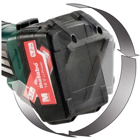 Metabo Akku-Winkelschleifer W 18 LTX 125 Quick 18V Solo Version Zubehör Metabox 3 Metabo Akku-Winkelschleifer W 18 LTX 125 Quick 18V Solo Version Zubehör Metabox – Bild 3