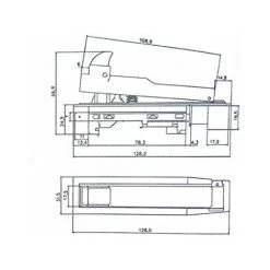 ECHOO Ersatzteil Für Bosch GWS20-230 Winkelschleifer -Winkelschleifer & Mauernutfräsen Verkäufe 50052882 4