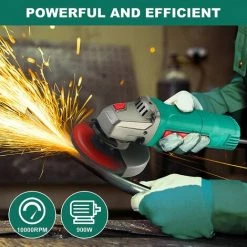 Winkelschleifer 900W, HYCHIKA Trennschleifer 10000RPM Mit 5pcs 125mm Schleifscheiben -Winkelschleifer & Mauernutfräsen Verkäufe 50056371 3