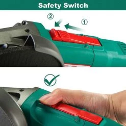 Winkelschleifer 900W, HYCHIKA Trennschleifer 10000RPM Mit 5pcs 125mm Schleifscheiben -Winkelschleifer & Mauernutfräsen Verkäufe 50056371 4