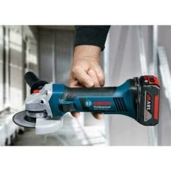 Bosch Akku-Combo Set 18V Bohrhammer GBH18V-EC Winkelschleifer GWS18-125 -Winkelschleifer & Mauernutfräsen Verkäufe 50718463 3