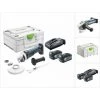 Festool AGC 18-125 5,2 EBI-Plus Akku Winkelschleifer 18 V 125 Mm Brushless ( 577241 ) + 2x Akku 5,2 Ah + Ladegerät + Systainer