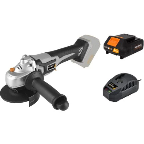 BATAVIA Akku-Winkelschleifer 18V MAXXPACK | Bürstenlos | Inkl. Akkuladegerät 1 BATAVIA Akku-Winkelschleifer 18V MAXXPACK | Bürstenlos | Inkl. Akkuladegerät