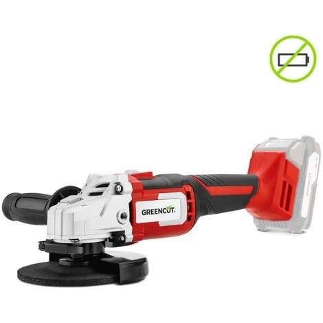 20V Akku-Winkelschleifer, Mit 115-125mm Scheibe, 7500rpm Geschwindigkeit, Lithium-Akku Und Ladegerät NICHT INBEGRIFFEN - Greencut AMG200L-SB 1 20V Akku-Winkelschleifer, Mit 115-125mm Scheibe, 7500rpm Geschwindigkeit, Lithium-Akku Und Ladegerät NICHT INBEGRIFFEN - Greencut AMG200L-SB