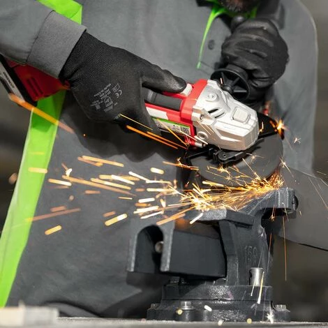 20V Akku-Winkelschleifer, Mit 115-125mm Scheibe, 7500rpm Geschwindigkeit, Lithium-Akku Und Ladegerät NICHT INBEGRIFFEN - Greencut AMG200L-SB 2 20V Akku-Winkelschleifer, Mit 115-125mm Scheibe, 7500rpm Geschwindigkeit, Lithium-Akku Und Ladegerät NICHT INBEGRIFFEN - Greencut AMG200L-SB – Bild 2