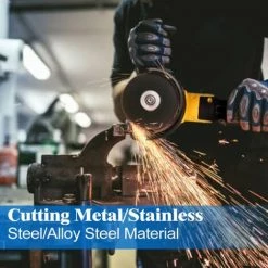 Winkelschleifer 125 Mm 1280W - Bürstenloser Akku-Winkelschleifer - Für Makita 18V - Gelb Mit 8 Zubehörteilen - ONEVAN -Winkelschleifer & Mauernutfräsen Verkäufe 52520312 4